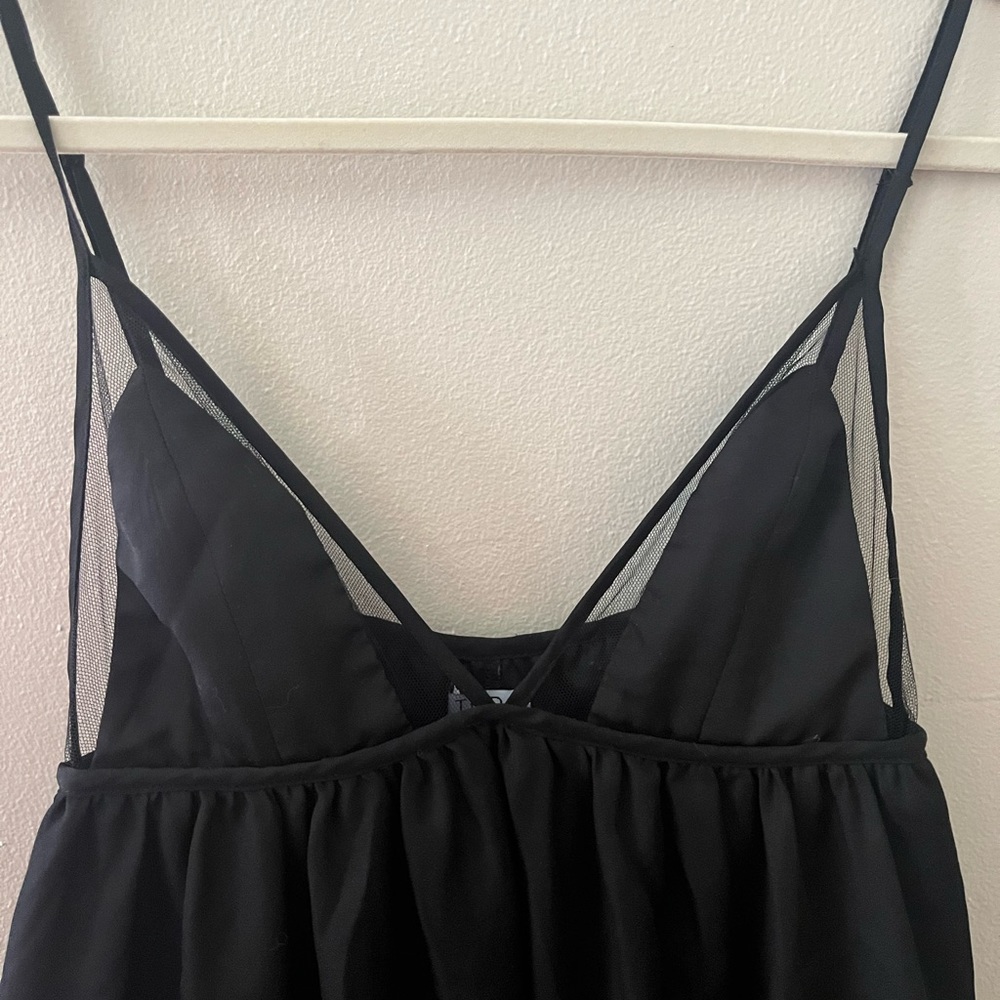 Tobi black mini dress